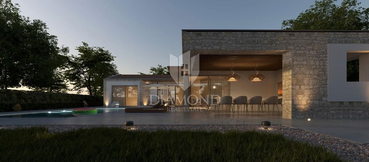 Poreč, dintorni, moderna casa smart con piscina