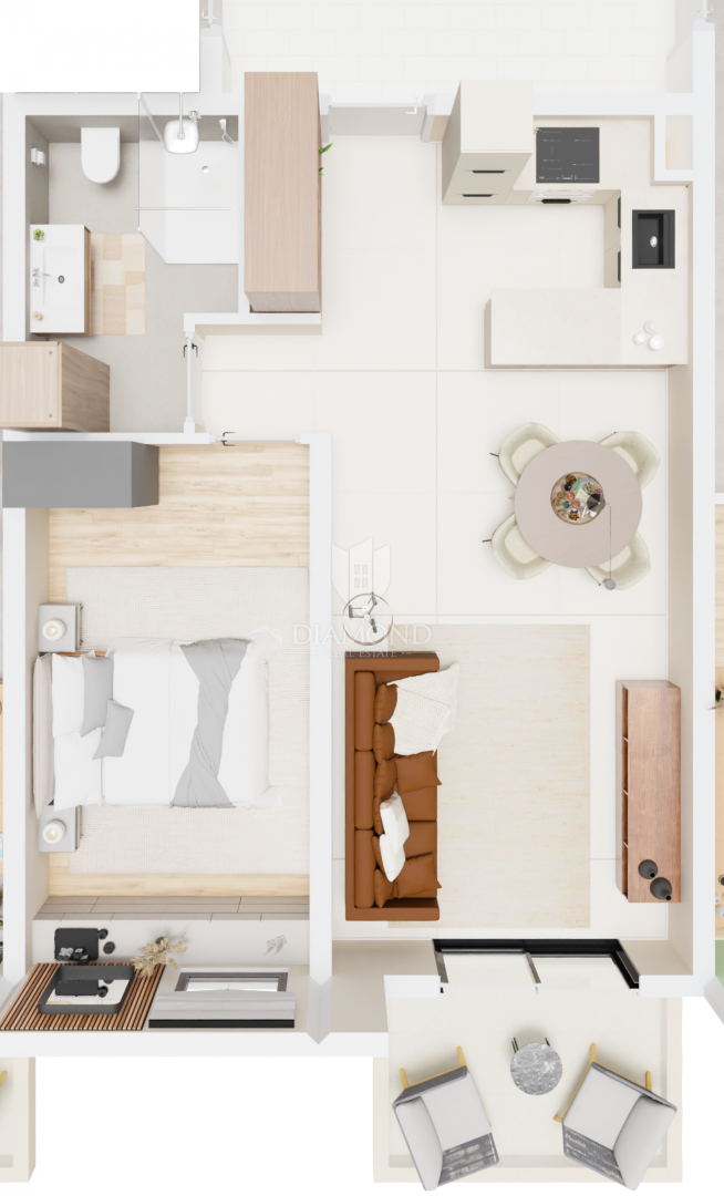 Parenzo, dintorni, appartamento al secondo piano non lontano dal mare!