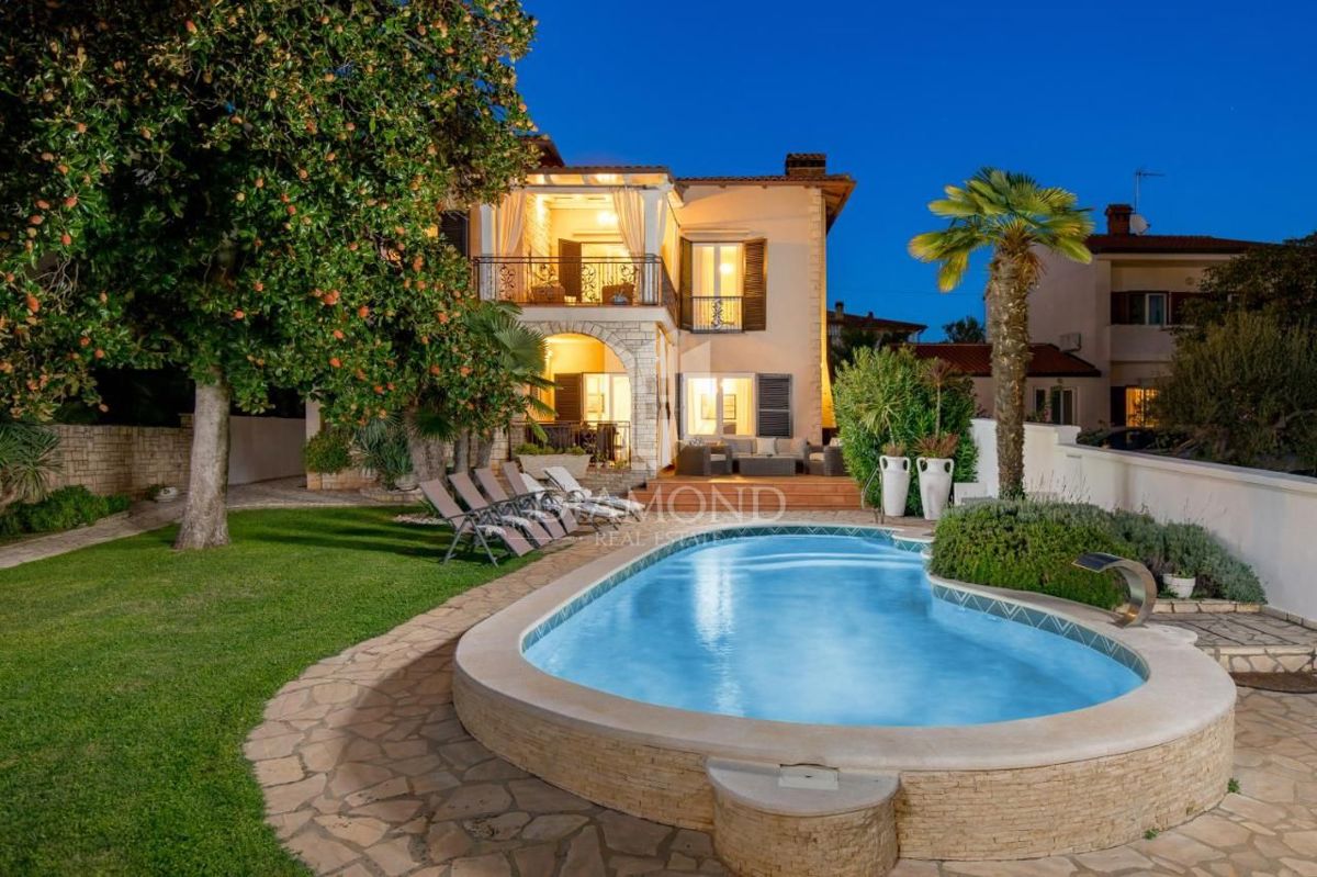 Istria, Umago, splendida villa con vista mare