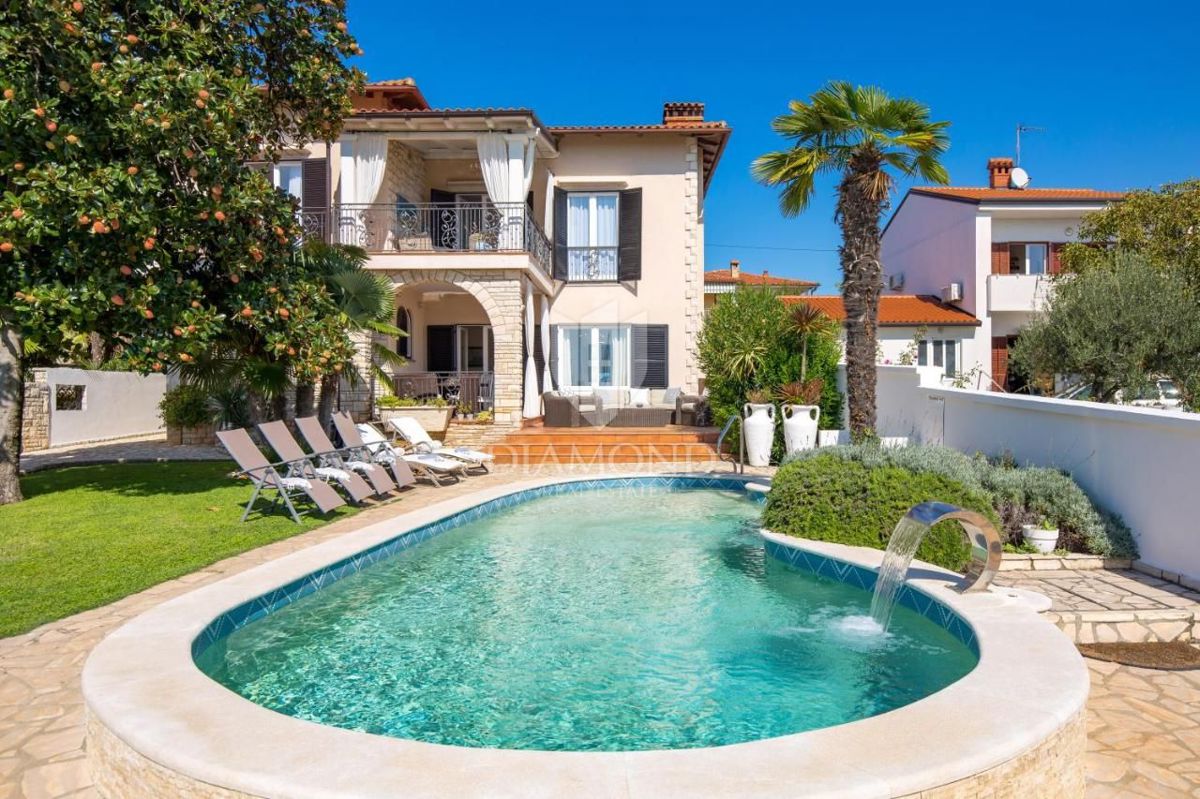 Istria, Umago, splendida villa con vista mare