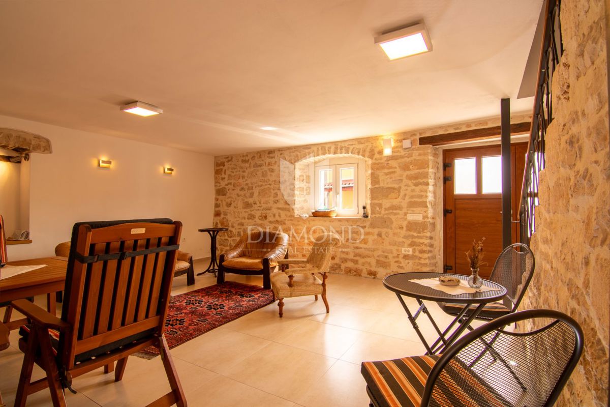 Barban, autentica casa in pietra istriana nel centro