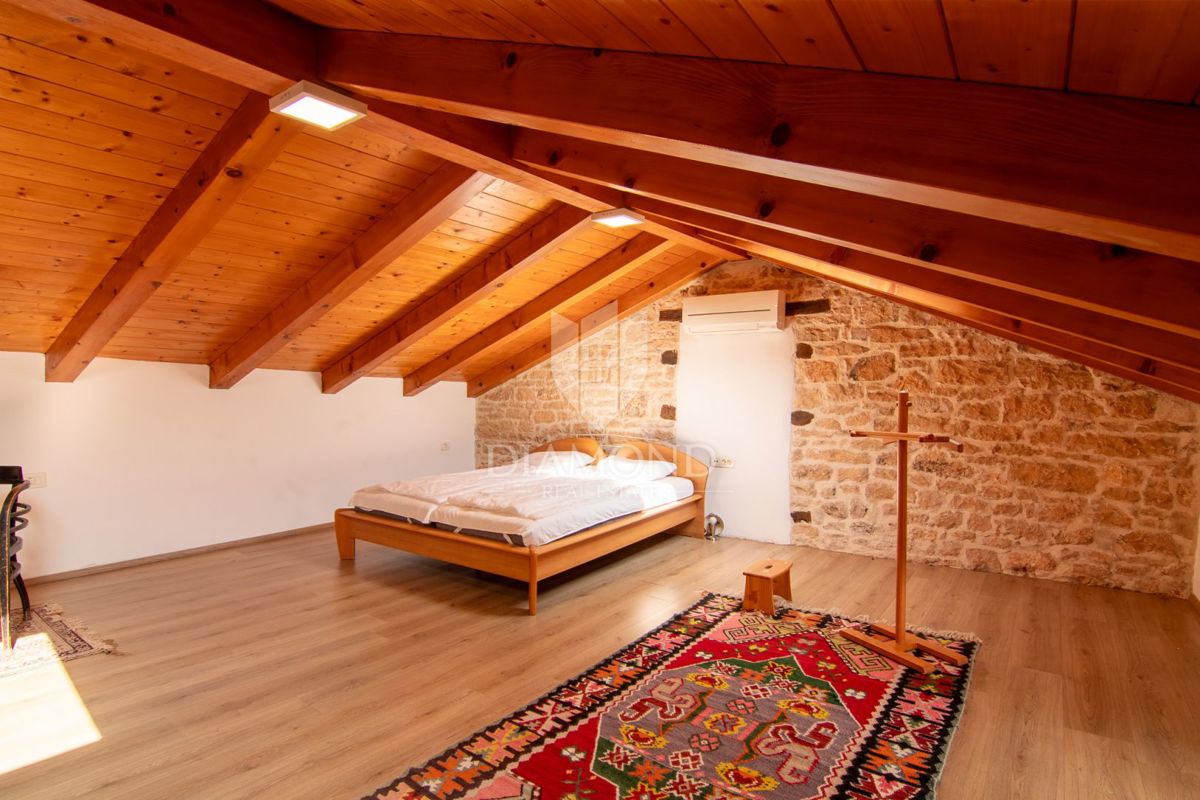 Barban, autentica casa in pietra istriana nel centro