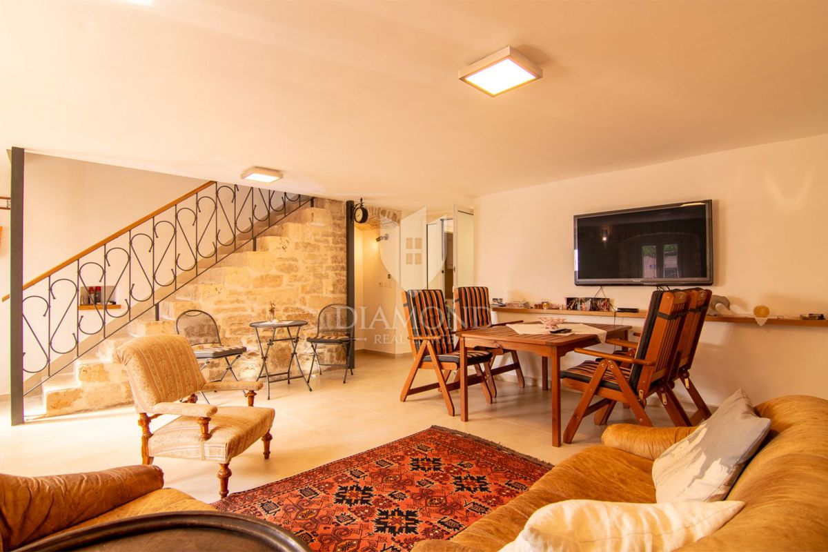 Barban, autentica casa in pietra istriana nel centro