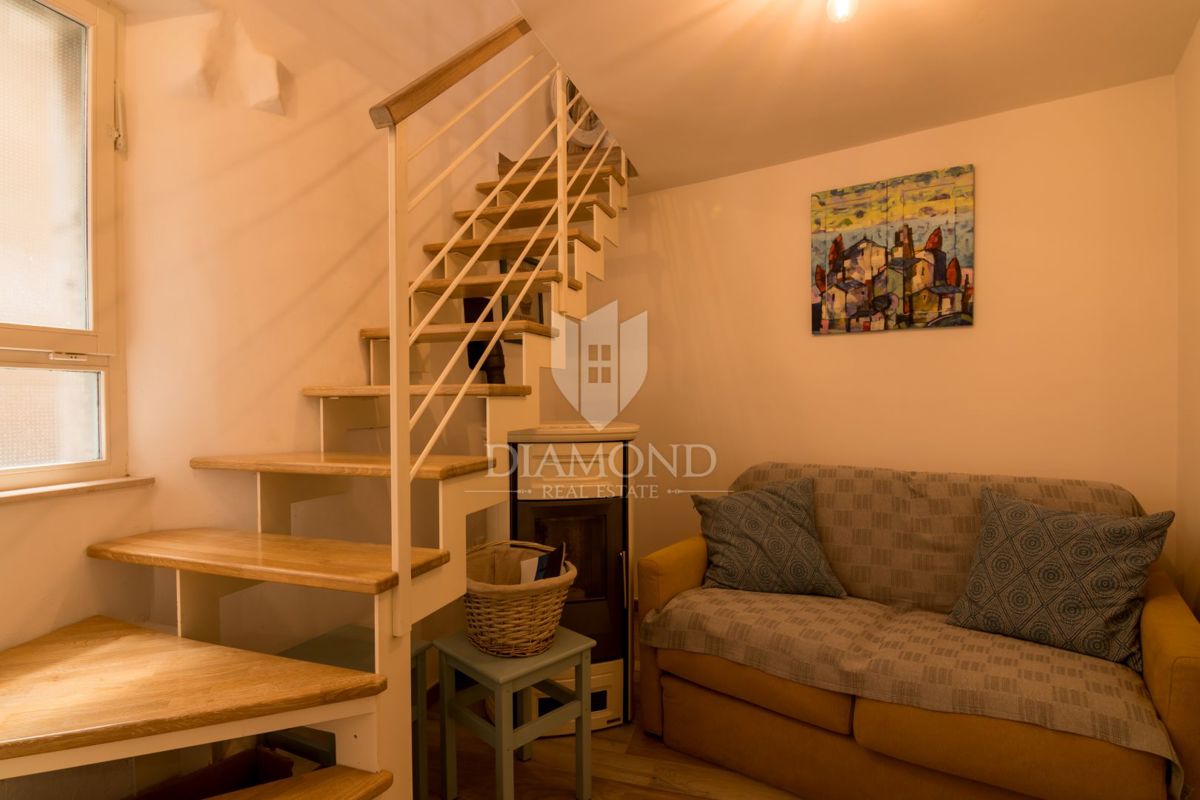 Mošćenice, splendido appartamento con due camere da letto nel centro storico