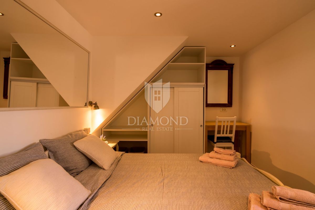 Mošćenice, splendido appartamento con due camere da letto nel centro storico