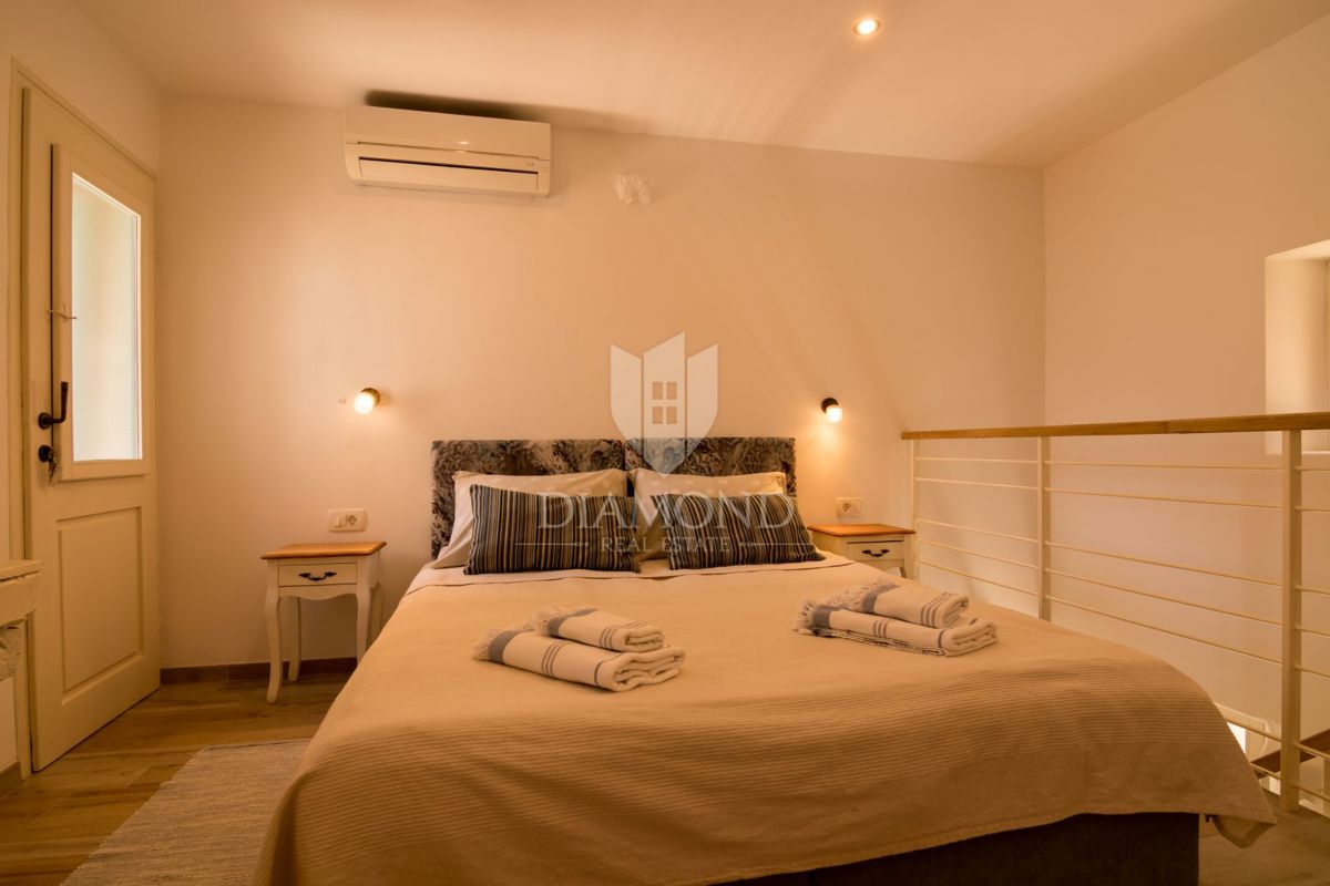 Mošćenice, splendido appartamento con due camere da letto nel centro storico