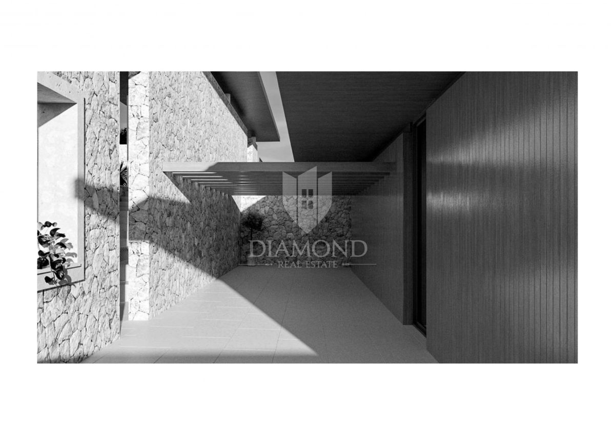 Buie, Crassiza, terreno 2.000 m² con vista aperta e progetto!