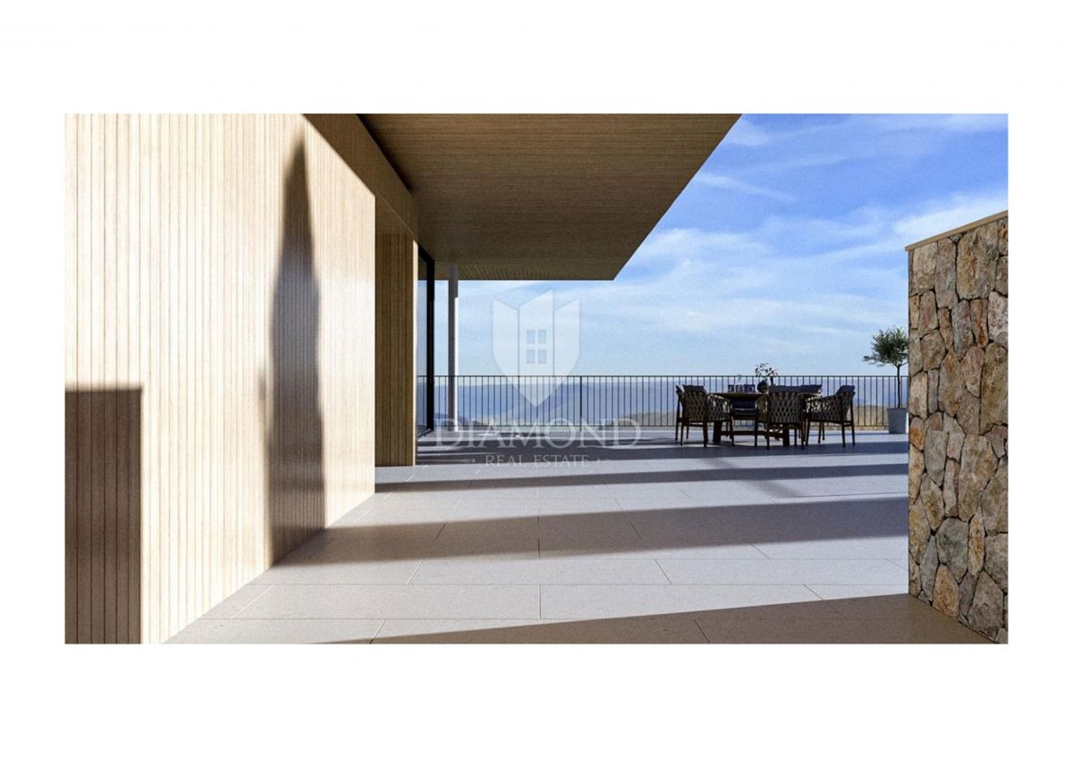 Buie, Crassiza, terreno 2.000 m² con vista aperta e progetto!