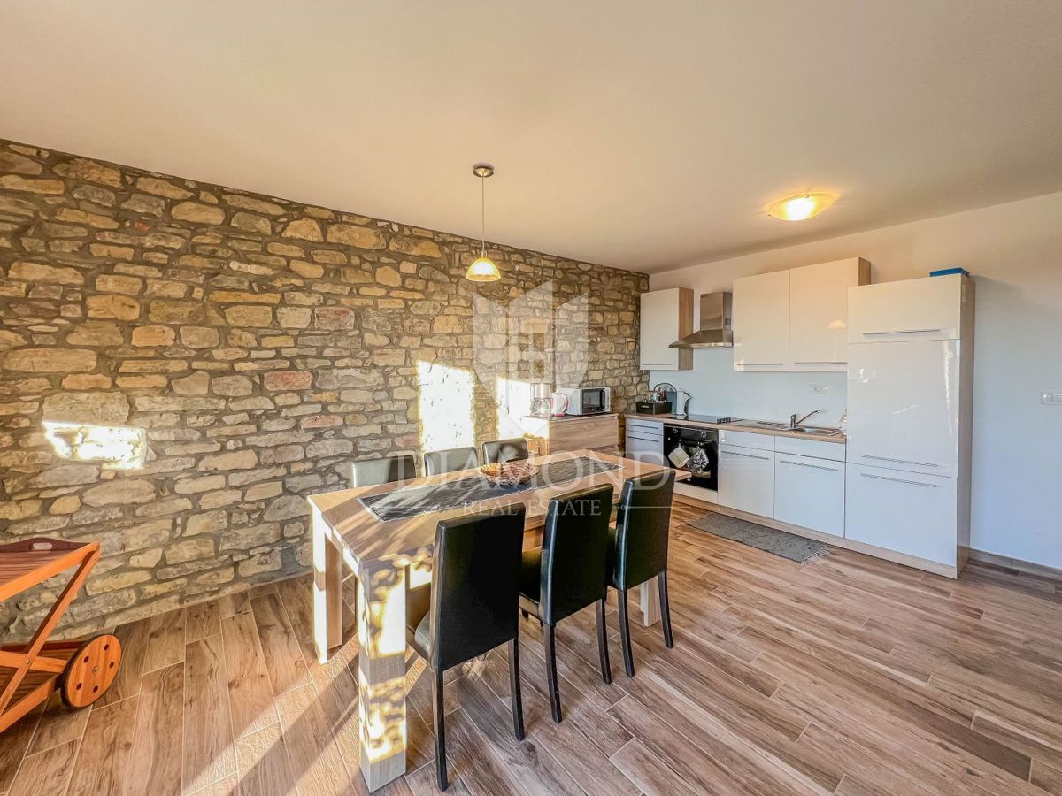 Buje dintorni, casa in pietra con una bellissima vista!