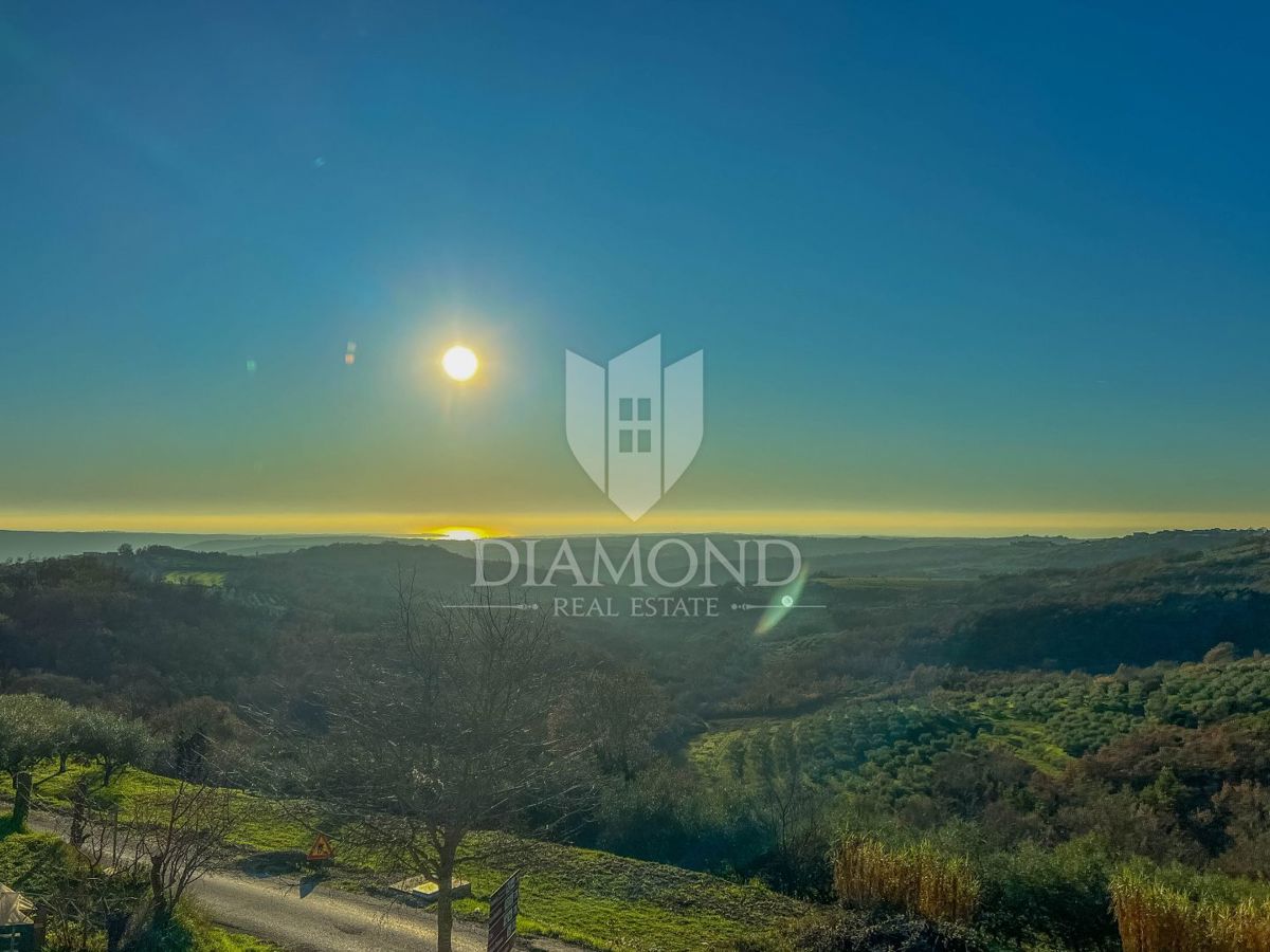 Buje dintorni, casa in pietra con una bellissima vista!