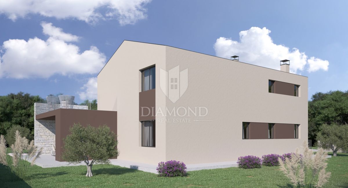 4 TERRENI EDIFICABILE CON PERMESSO, DINTORNI DI LABIN