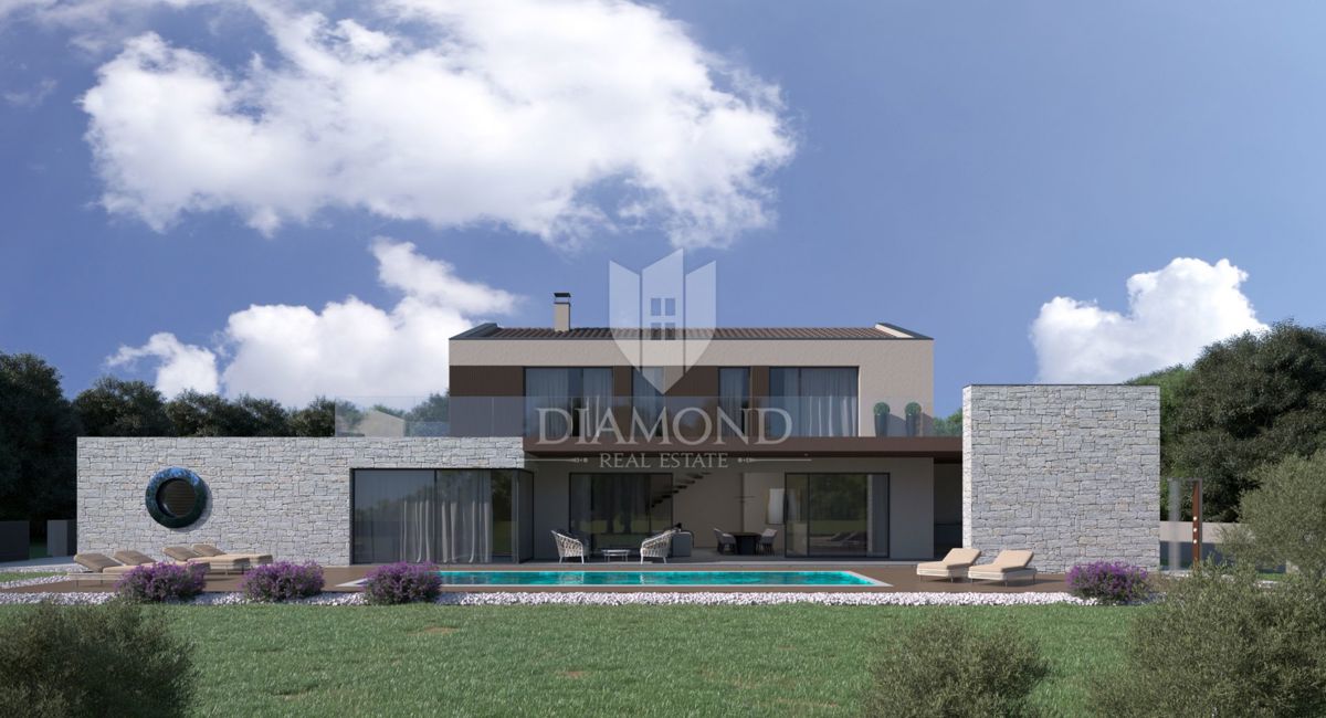 4 TERRENI EDIFICABILE CON PERMESSO, DINTORNI DI LABIN