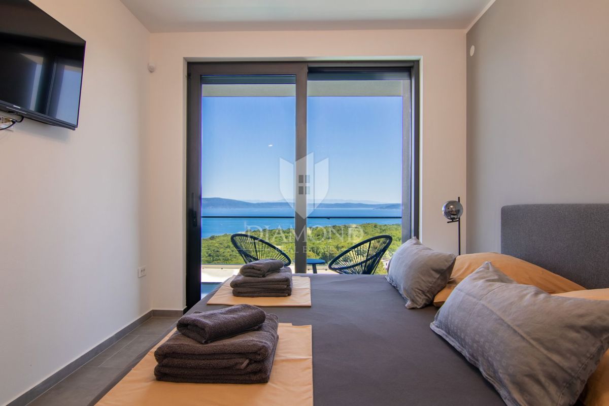 Labin, Rabac Villa moderna con vista mare
