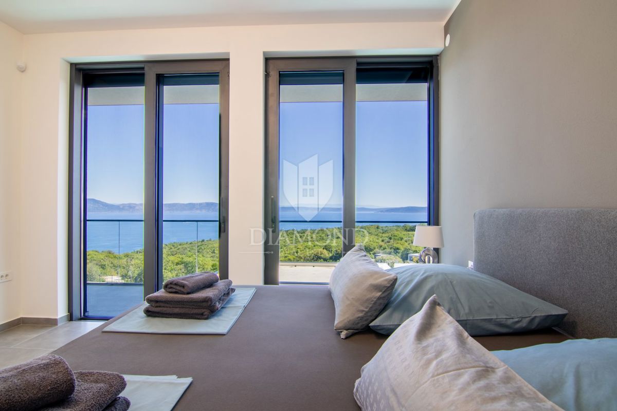 Labin, Rabac Villa moderna con vista mare