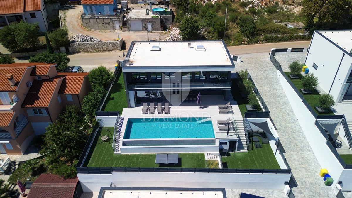 Labin, Rabac Villa moderna con vista mare