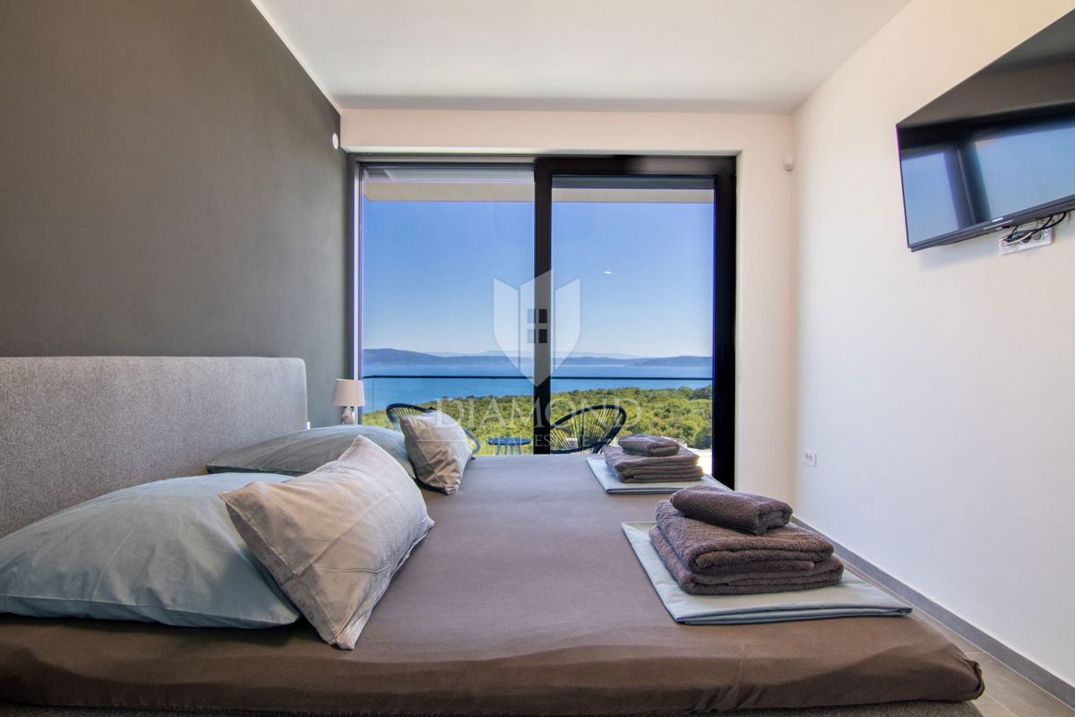 Labin, Rabac Villa moderna con vista mare