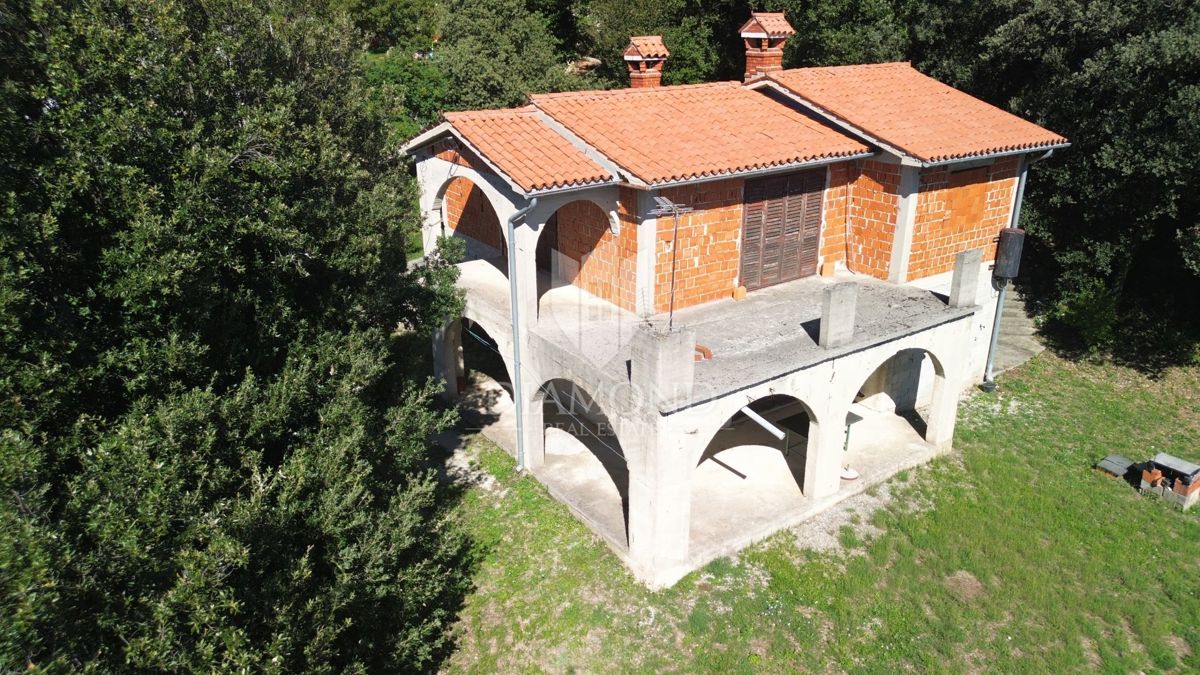 Rabac, Labin, dintorni, casa con vista mare