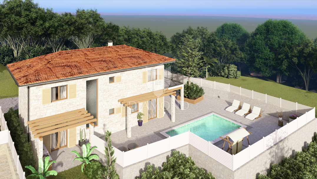 Momiano – Casa in pietra con progetto di ristrutturazione di lusso