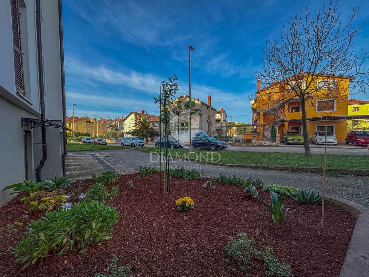 Umago, appartamento al piano terra nel centro della città!