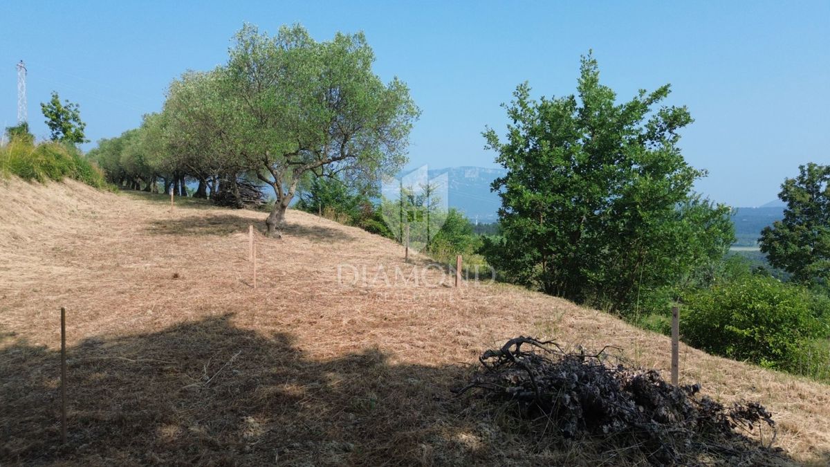 Istria, terreno isolato con permesso di costruire valido