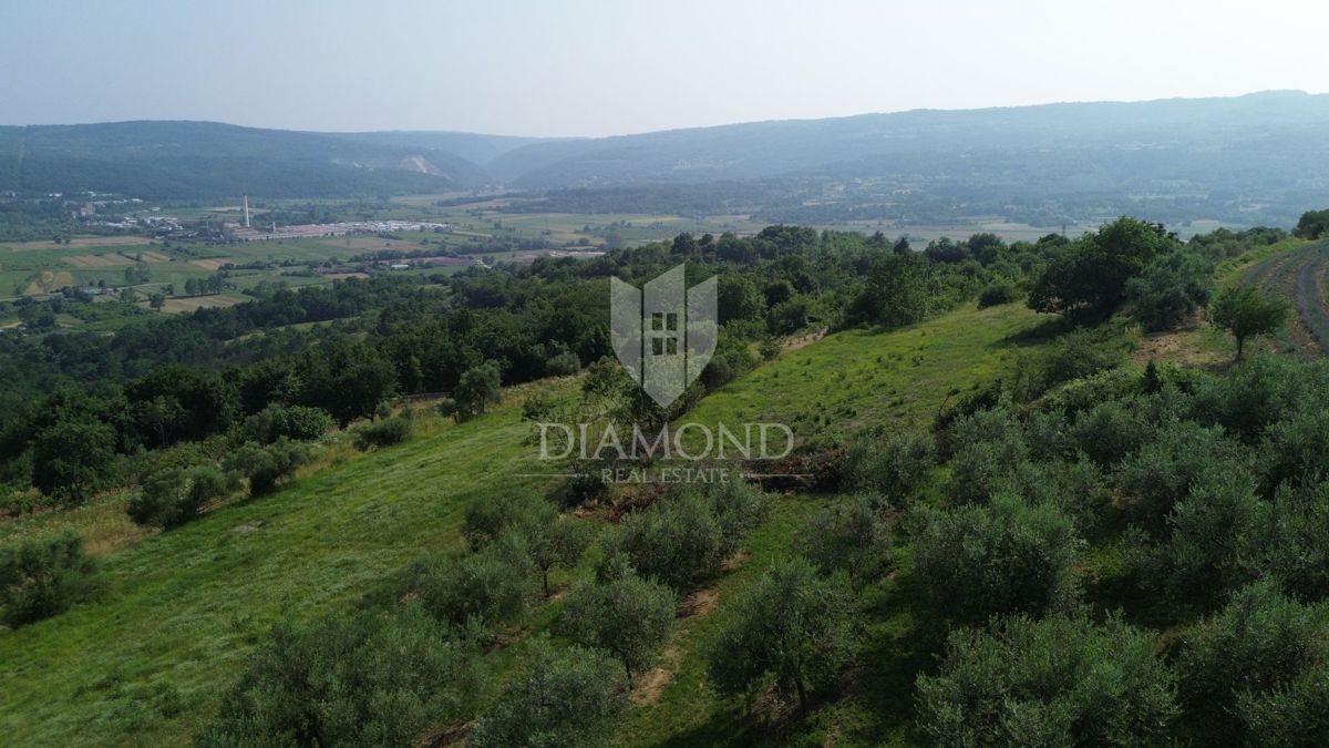 Istria, terreno isolato con permesso di costruire valido