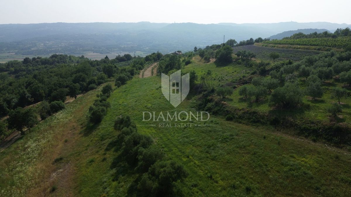 Istria, terreno isolato con permesso di costruire valido