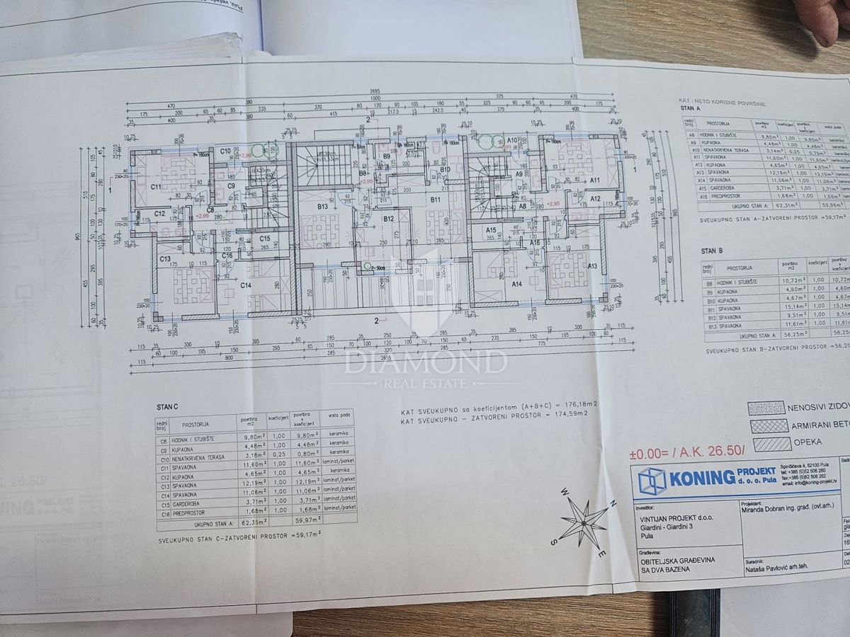 Appartamento duplex in posizione tranquilla vicino a Pola
