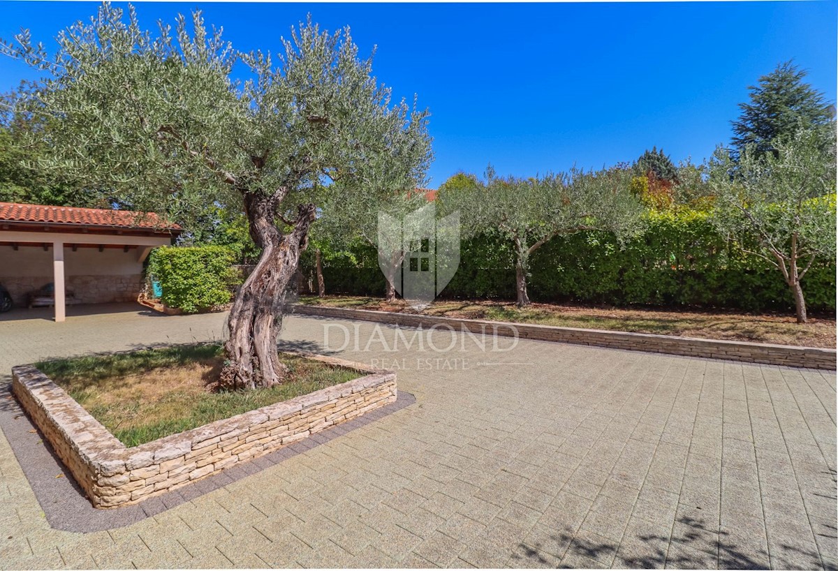 Rovigno, dintorni, casa con piscina e vista mare