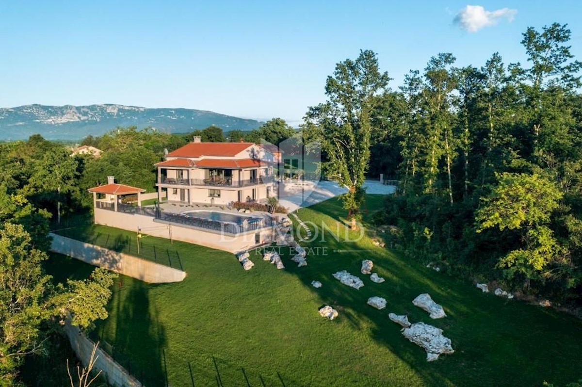 Pićan, dintorni, bellissima Villa immersa nella natura