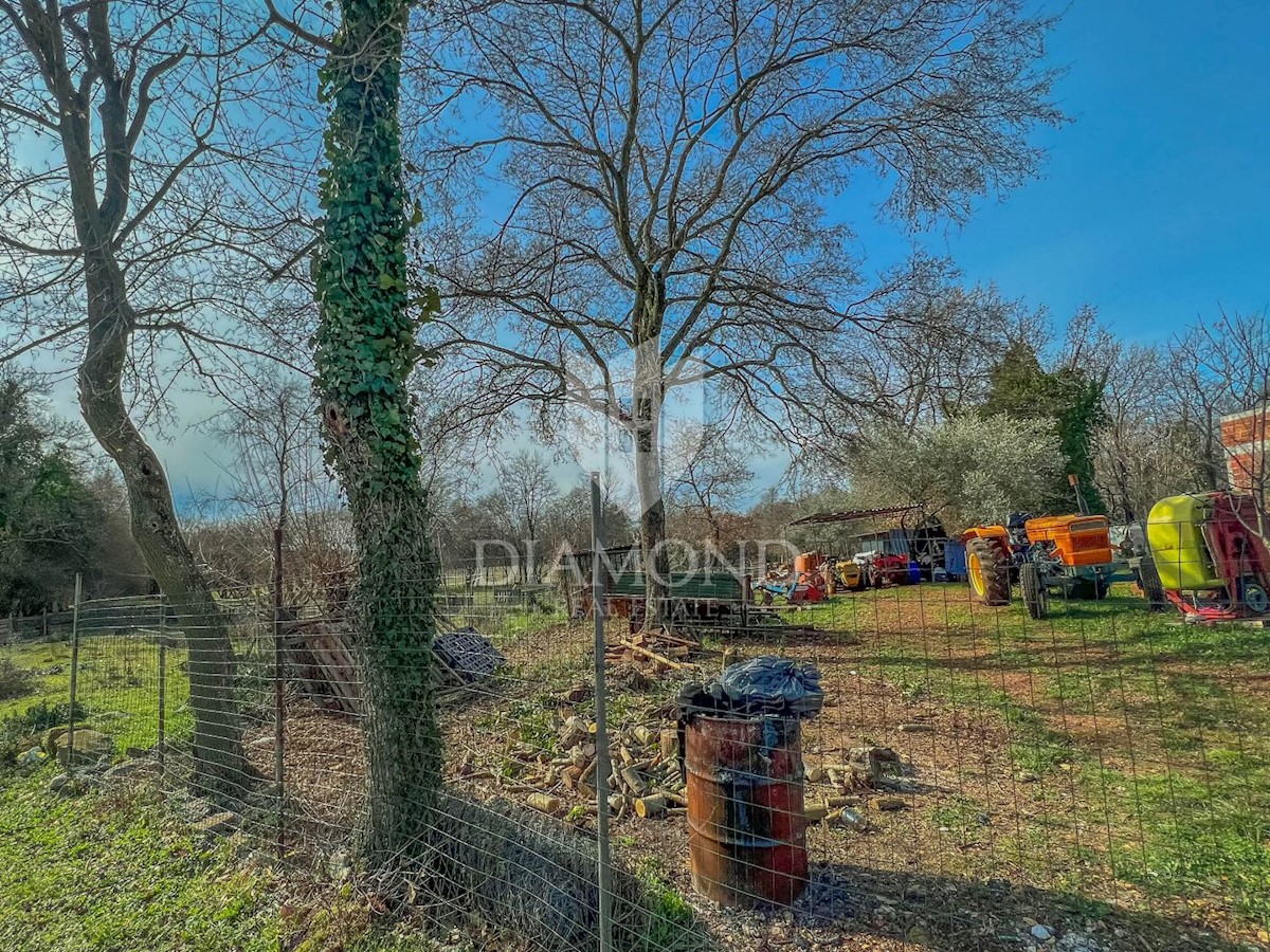 Zona di Verteneglio, terreno edificabile in una posizione tranquilla