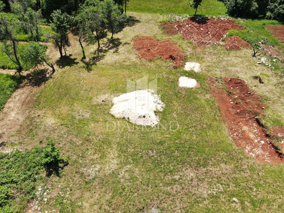 Pisino, dintorni, terreno edificabile