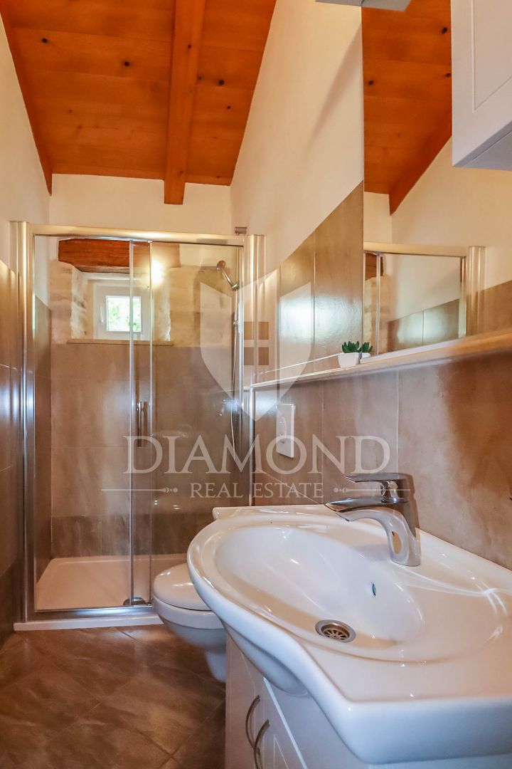 Žminj, casa in pietra con piscina e ampio giardino