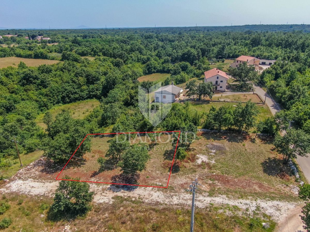 Atterra in un piccolo paese non lontano da Svetvinčent