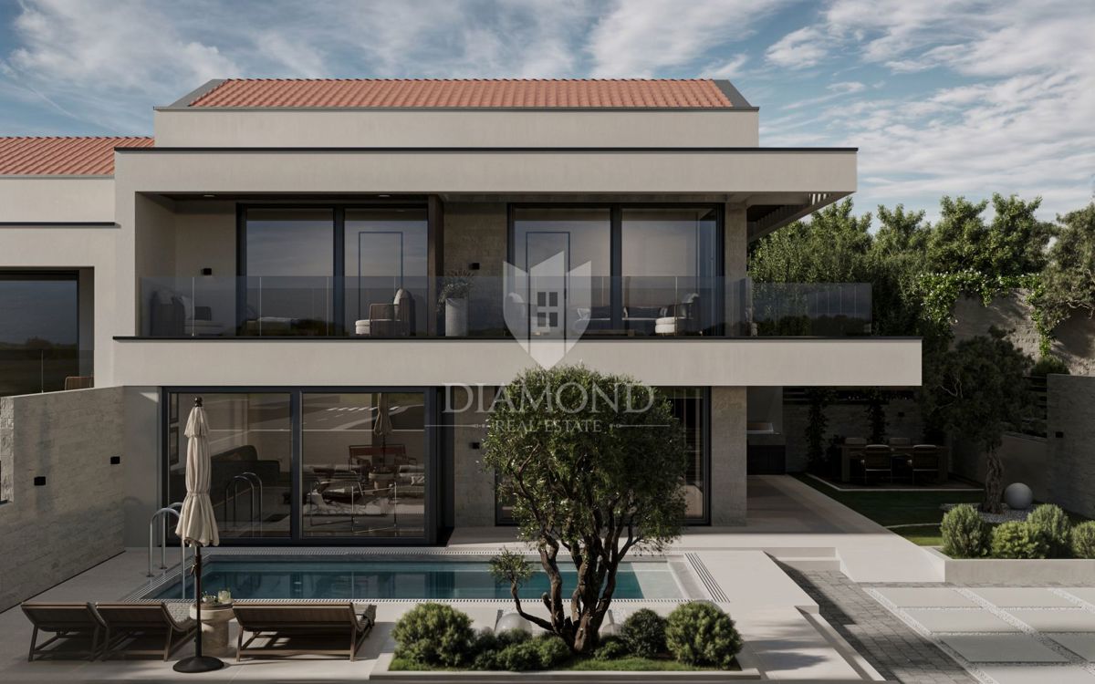 Umago, Lovrečica! Villa di lusso a 100 m dal mare!