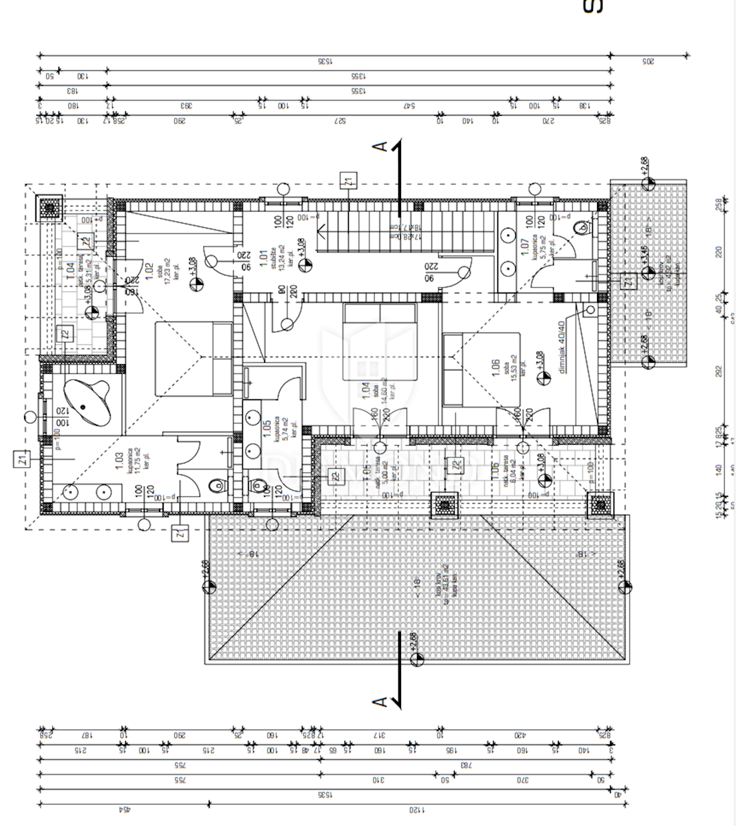 Zona Parenzo, terreno con progetto, permesso di costruire e vista mare!