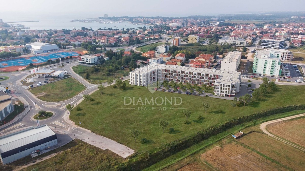 Umago! Moderno appartamento al piano terra di un nuovo edificio!