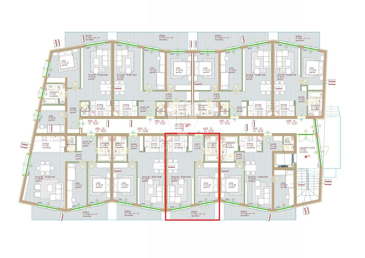 Parenzo, appartamento trilocale al piano terra vicino al centro citta!