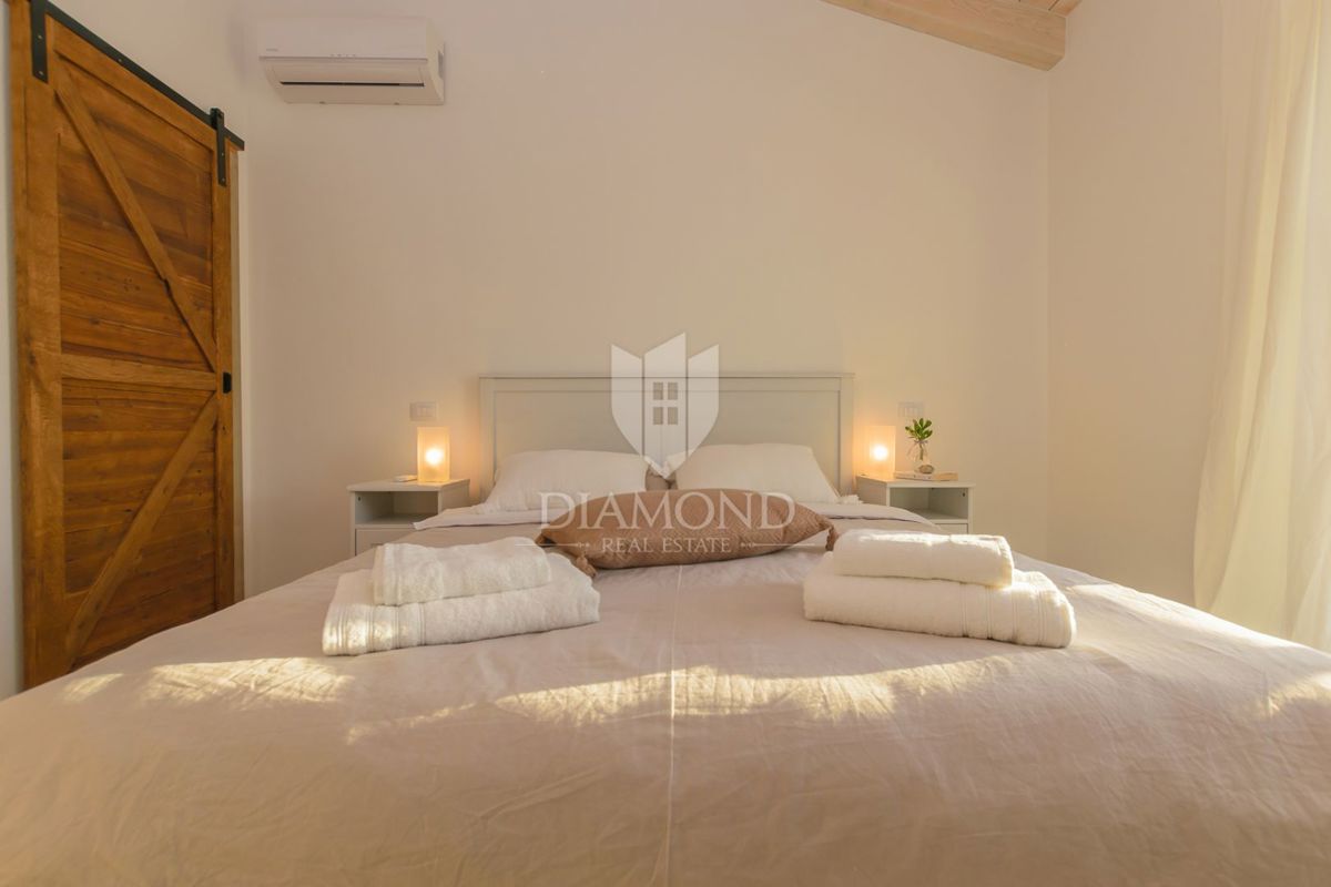 Villa con piscina e vista mare, nei dintorni di Svetvinčenat