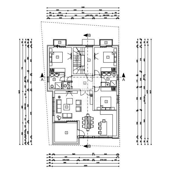 Rovigno, appartamento nuovo e arredato, a 500 m dal mare