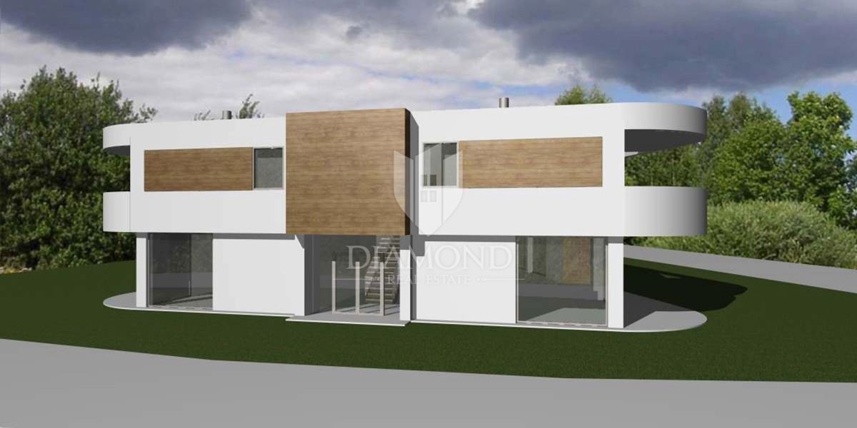 Opportunità! Rovigno, dintorni, terreno con permesso!