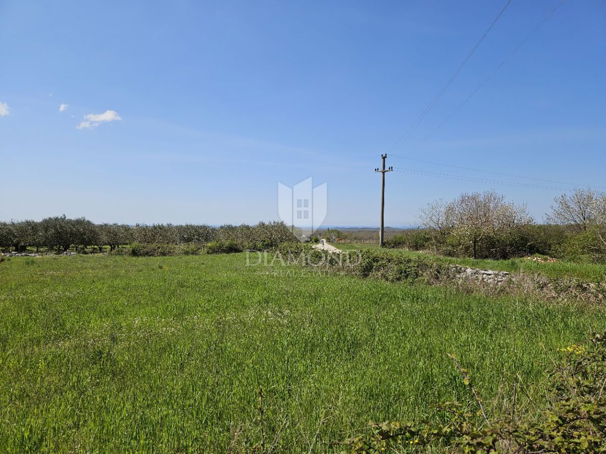 Parenzo, dintorni - terreno con vista mare