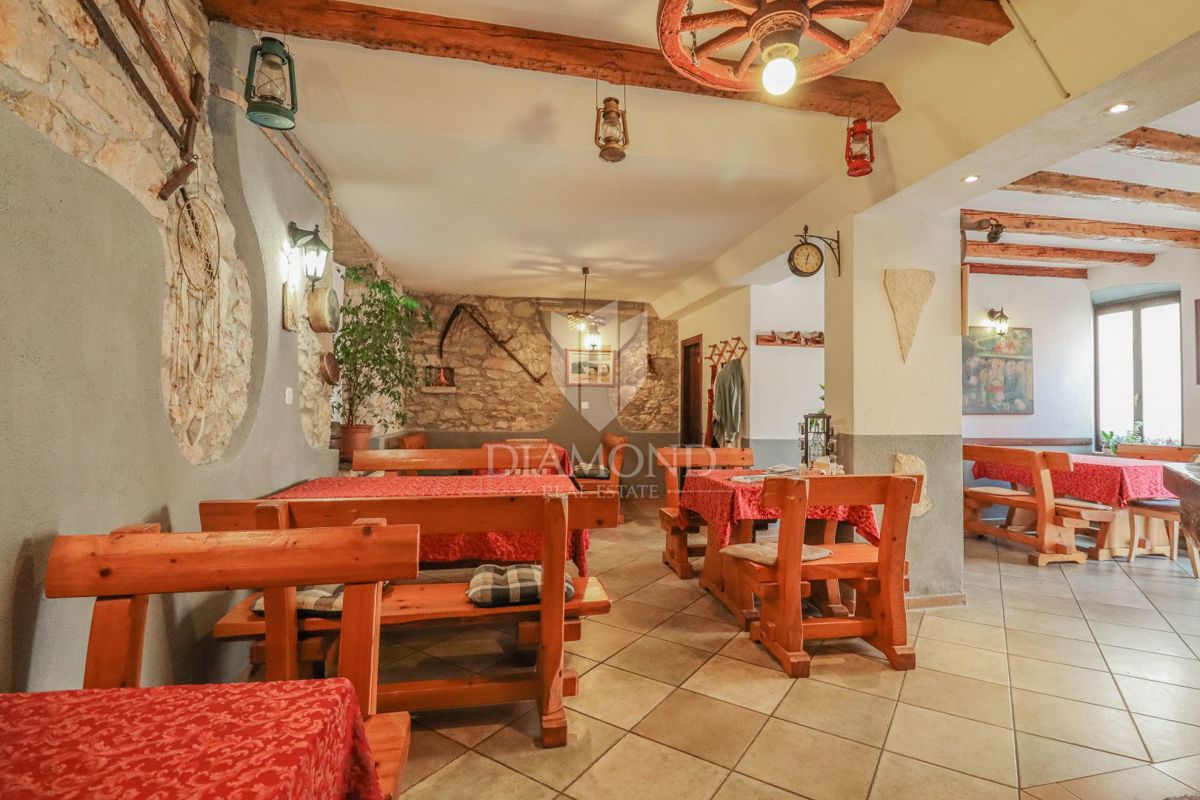 Verteneglio, taverna con camere!