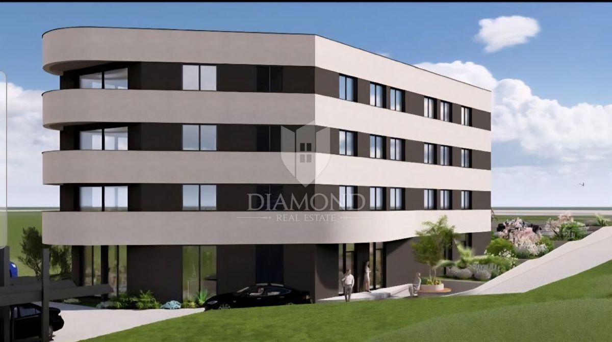 Moderno appartamento con vista mare – 1° piano, zona Parenzo