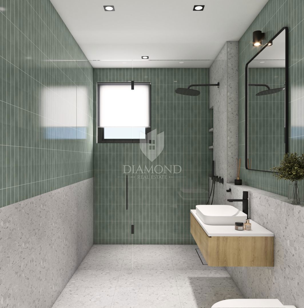 Appartamento completamente nuovo con giardino vicino al mare – zona di Medulin