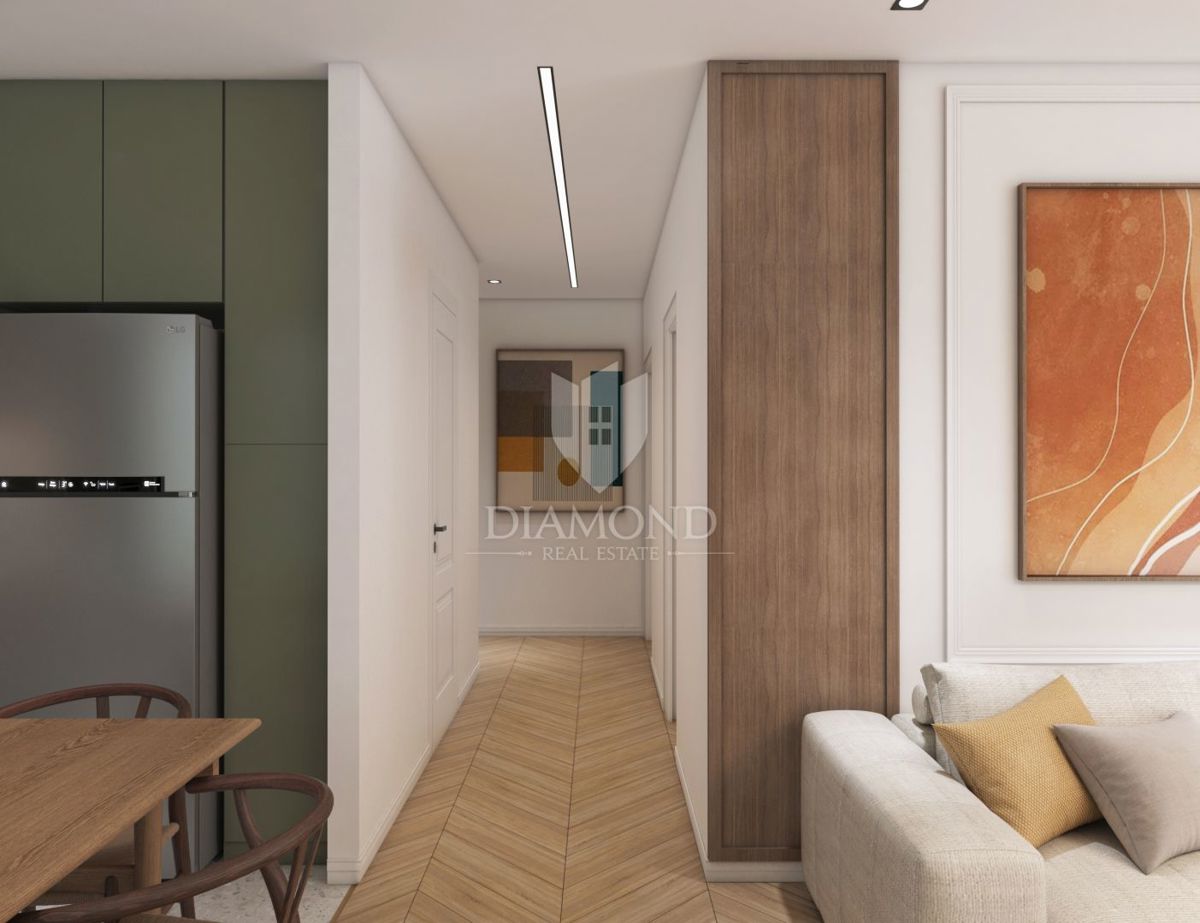 Appartamento completamente nuovo con giardino vicino al mare – zona di Medulin