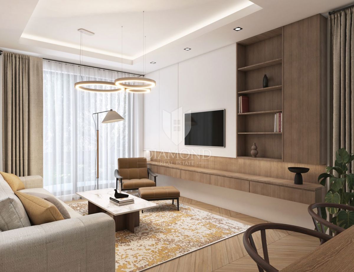 Appartamento completamente nuovo con giardino vicino al mare – zona di Medulin