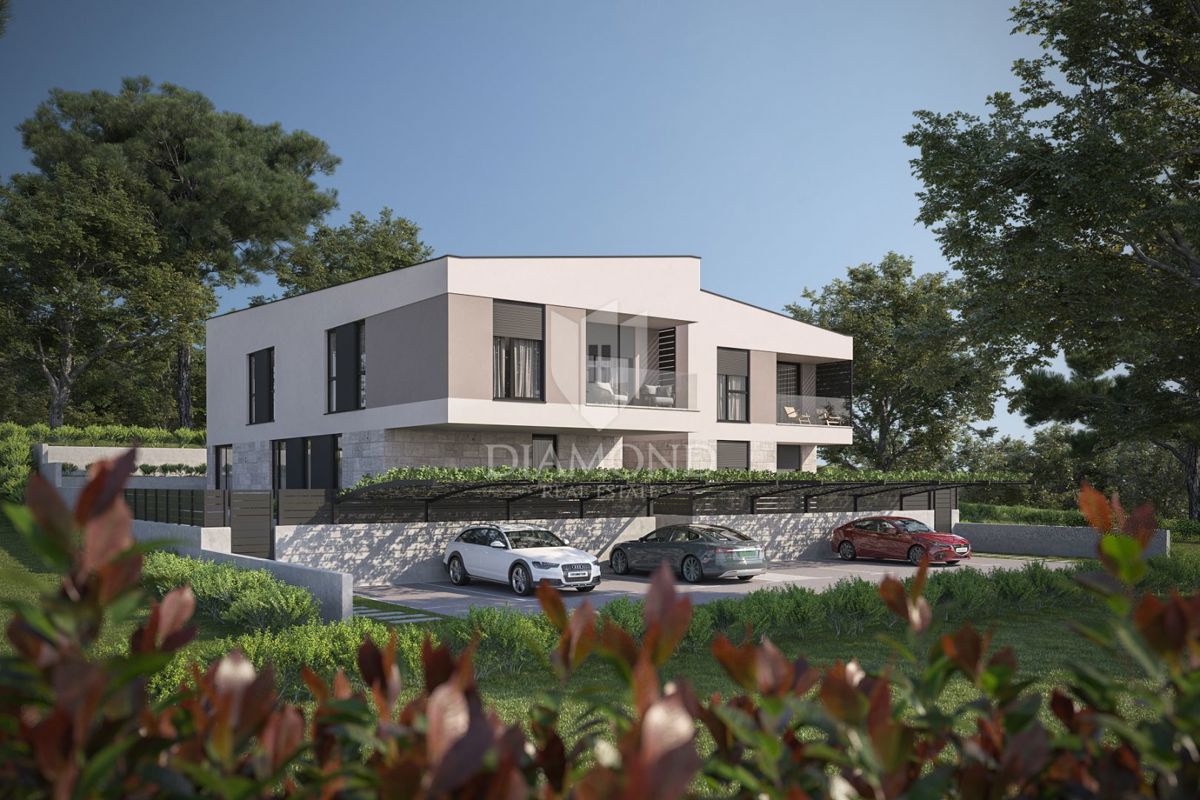 Appartamento completamente nuovo con giardino vicino al mare – zona di Medulin