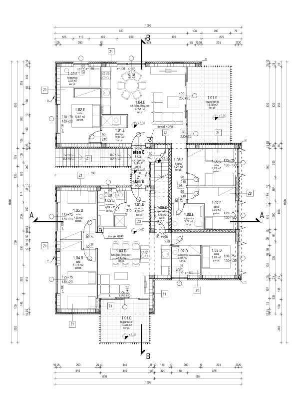 Appartamento Poreč, 88m2