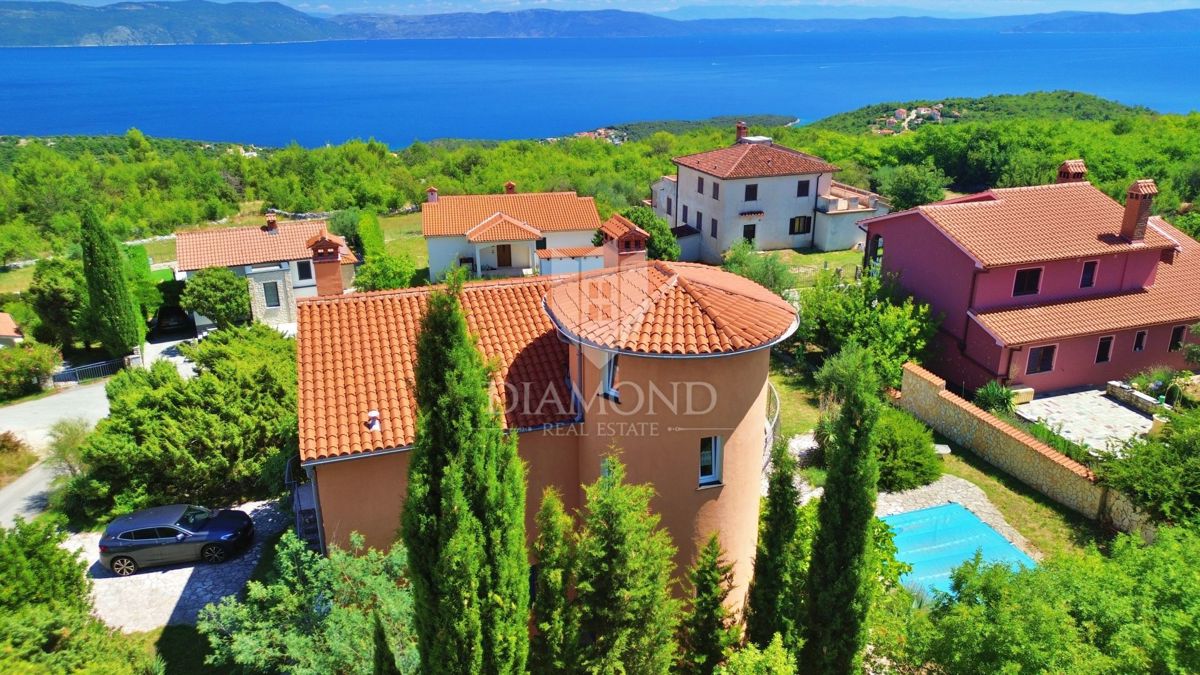 CASA CON VISTA PANORAMICA SUL MARE, RABAC