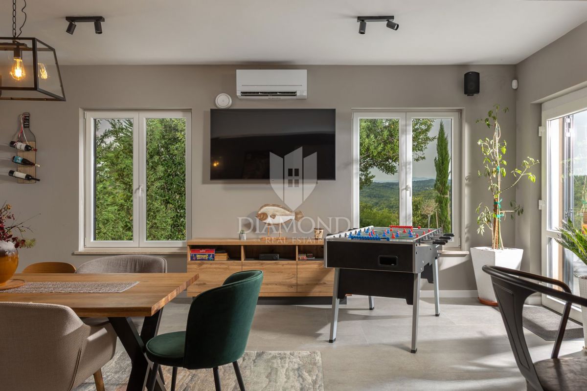 Labin, villa di lusso con vista panoramica